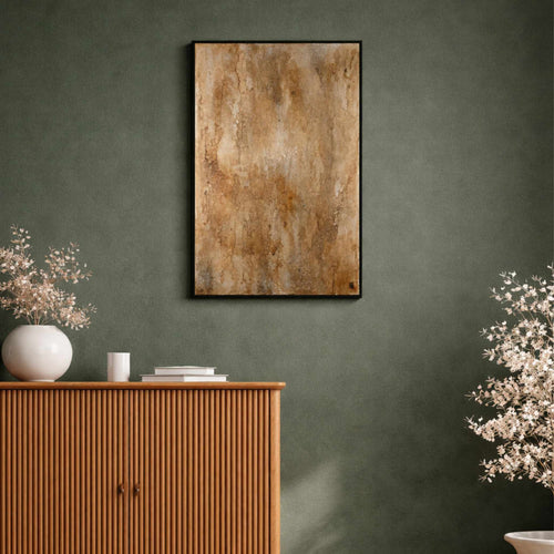 Gemälde "Liquid Decay II" (Original, gerahmt) 60x40 cm