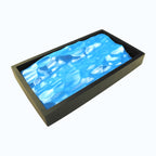 Wandplastik "Ripples" ca. 18x10 cm