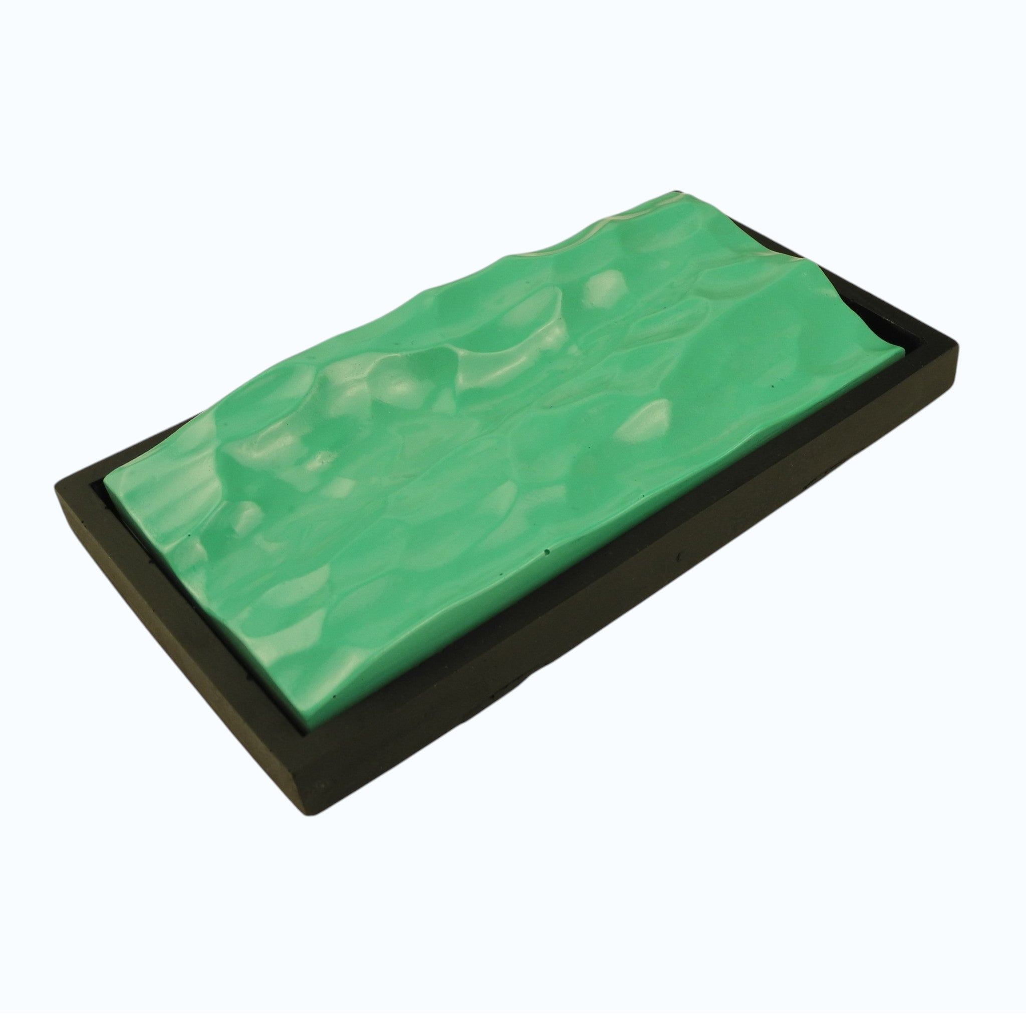 Wandplastik "Ripples" ca. 18x10 cm